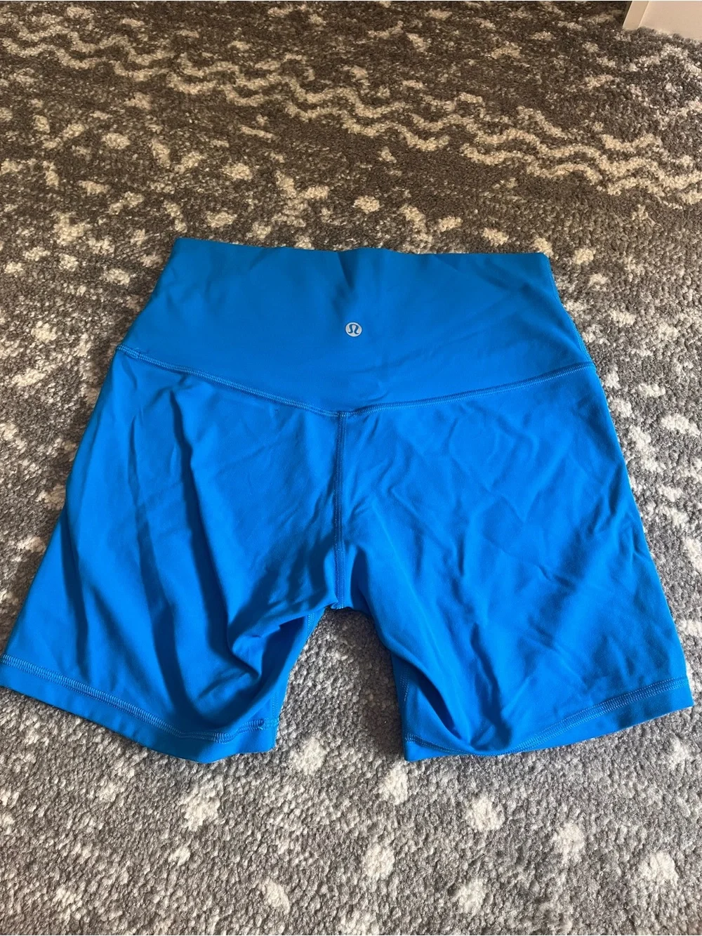 Women's Lululemon Align High-Rise Performance Shorts - Bright Blue